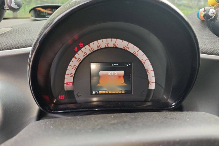 Used smart fortwo 2019 0.9T 66 kW Yufeng Blue Special Edition China V Standard Instrument Cluster
