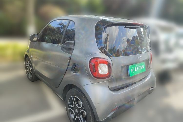 Used smart fortwo 2019 0.9T 66kW Hardtop Wind Power Edition China VI Rear Left 45 Deg