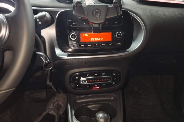Used smart fortwo 2019 0.9T 66kW Hardtop Wind Power Edition China VI Audio And AC Panel