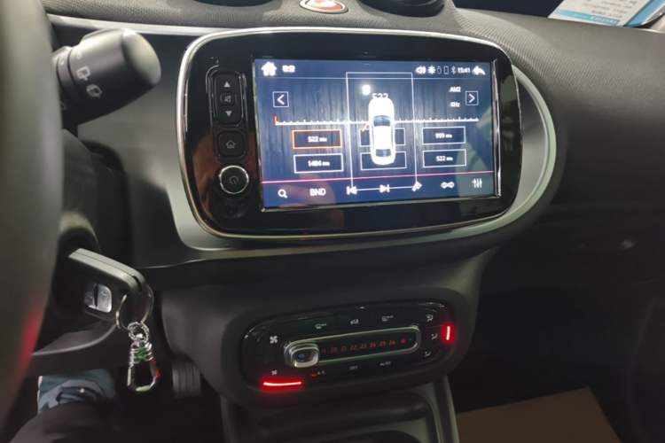 Used smart fortwo 2019 0.9T 66kW Hardtop Wind Power Edition China VI Audio And AC Panel