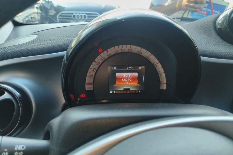 Used smart fortwo 2019 0.9T 66kW Hardtop Wind Power Edition China VI Instrument Cluster