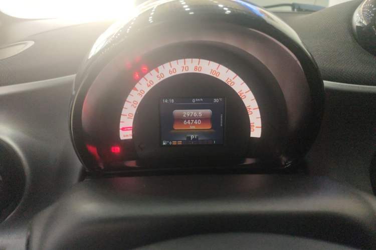 Used smart fortwo 2019 0.9T 66kW Hardtop Wind Power Edition China VI Instrument Cluster