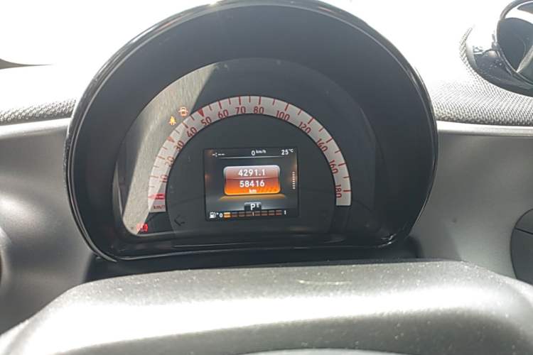 Used smart fortwo 2019 0.9T 66kW Hardtop Wind Power Edition China VI Instrument Cluster