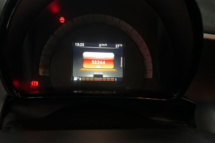 Used smart fortwo 2019 0.9T 66kW Hardtop Wind Power Edition China VI Odometer Close Up