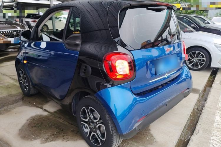 Used smart fortwo 2019 0.9T 66kW Hardtop Wind Power Edition China VI Rear Left 45 Deg