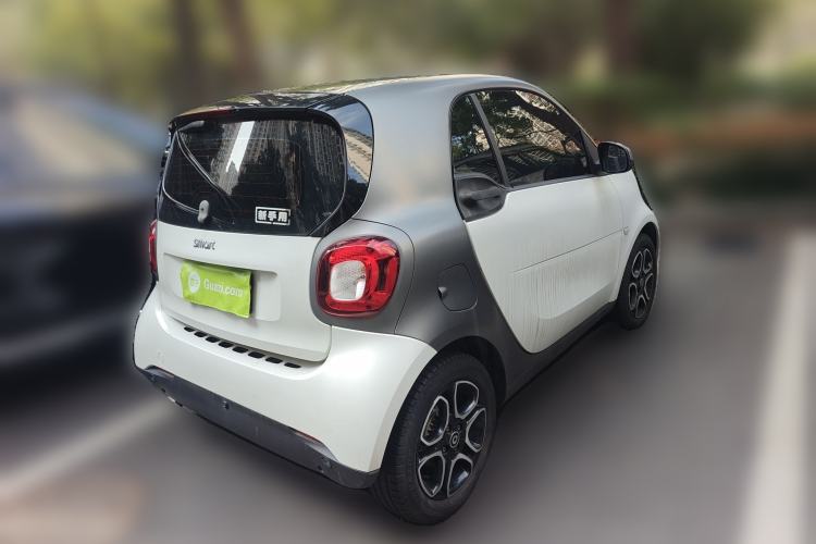 Used smart fortwo 2019 0.9T 66kW Hardtop Wind Power Edition China VI Rear Right 45 Deg