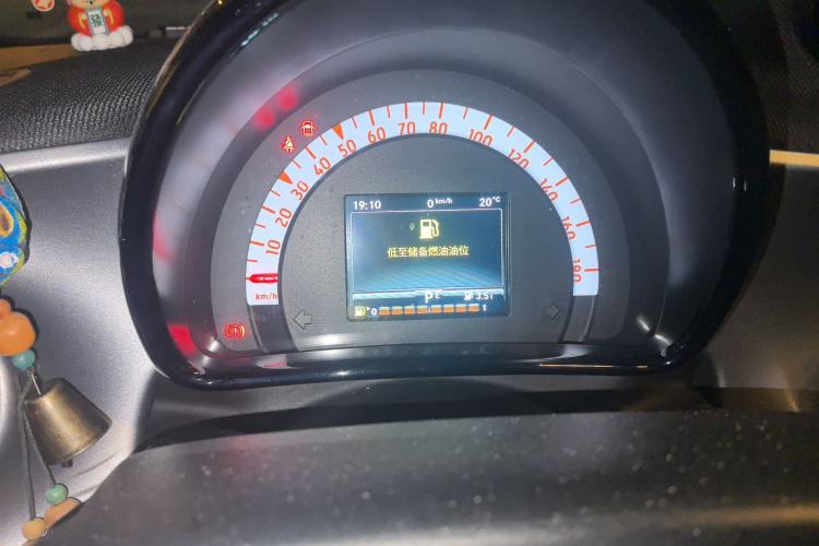 Used smart fortwo 2019 0.9T 66kW Hardtop Wind Power Edition China VI Instrument Cluster