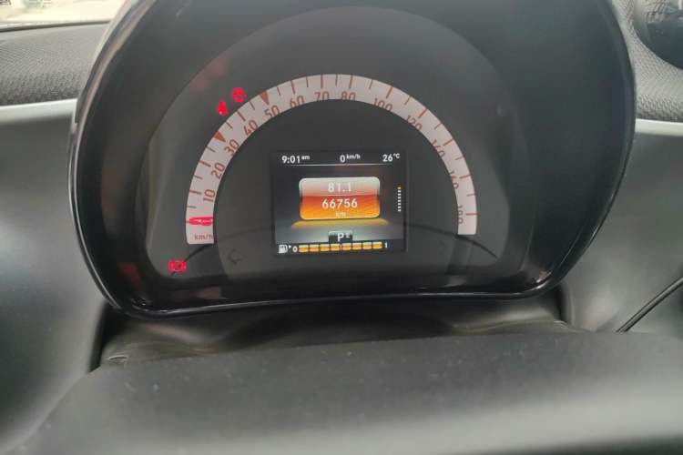 Used smart fortwo 2019 0.9T 66kW Hardtop Pioneer Edition China VI Odometer Close Up