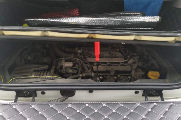 Used smart fortwo 2019 0.9T 66kW Hardtop Wind Power Edition China VI Engine Bay