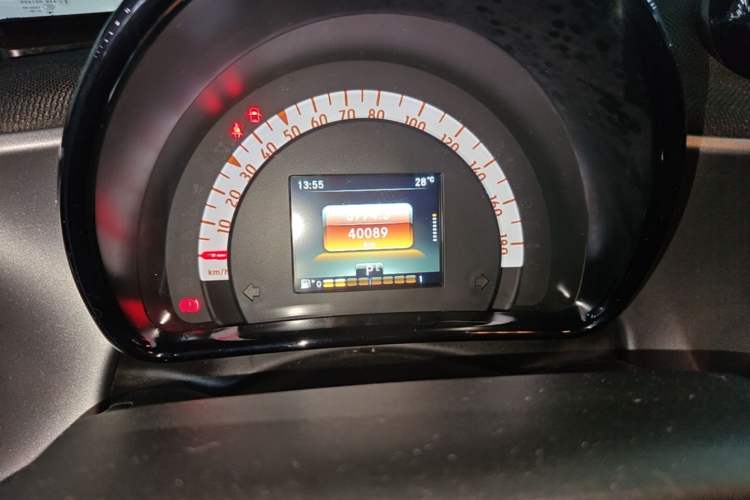 Used smart fortwo 2019 0.9T 66kW Hardtop Wind Power Edition China VI Instrument Cluster