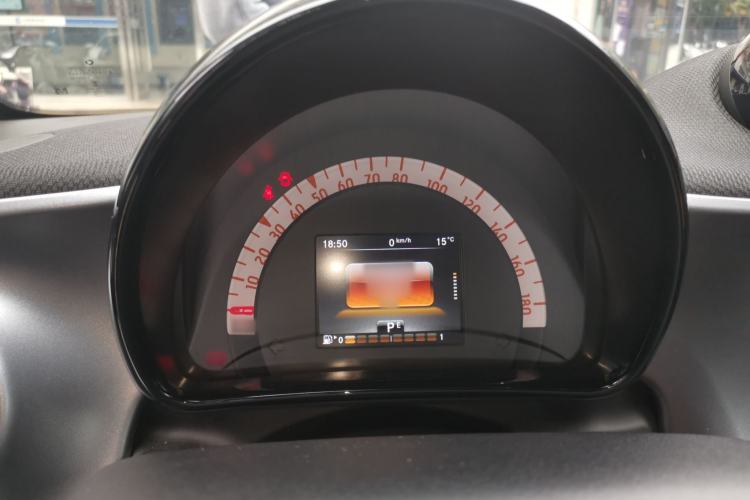 Used smart fortwo 2019 0.9T 66kW Hardtop Wind Power Edition China VI Instrument Cluster