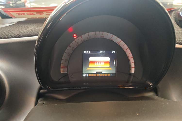 Used smart fortwo 2019 0.9T 66kW Hardtop Wind Power Edition China VI Odometer Close Up