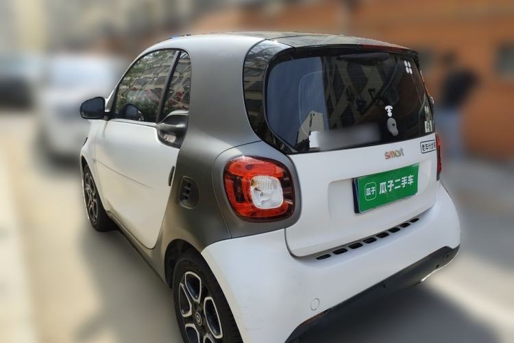 Used smart fortwo 2019 0.9T 66kW Hardtop Wind Power Edition China VI Rear Left 45 Deg