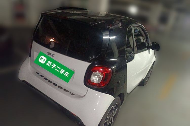 Used smart fortwo 2019 0.9T 66kW Hardtop Wind Power Edition China VI Rear Right 45 Deg