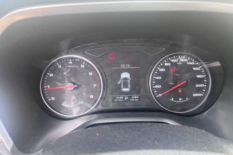Used SOL A5 2021 1.5T CVT Luxury Smart Model Odometer Close Up