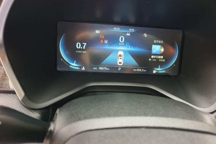 Used SOL A5 2021 1.5T CVT Flagship Edition Odometer Close Up