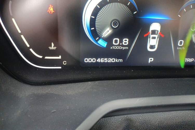 Used SOL A5 2021 1.5T CVT Prestige Smart Connectivity Model Odometer Close Up