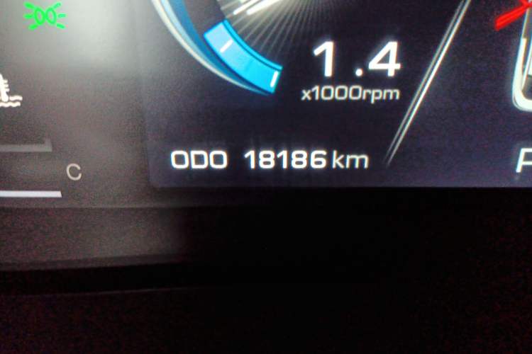 Used SOL A5 2021 1.5T CVT Prestige Smart Connectivity Model Odometer Close Up