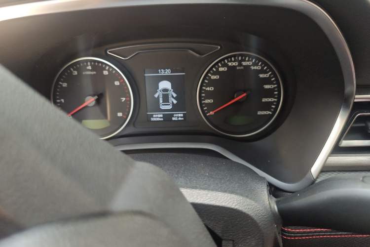 Used SOL A5 2021 1.5T CVT Luxury Smart Model Odometer Close Up
