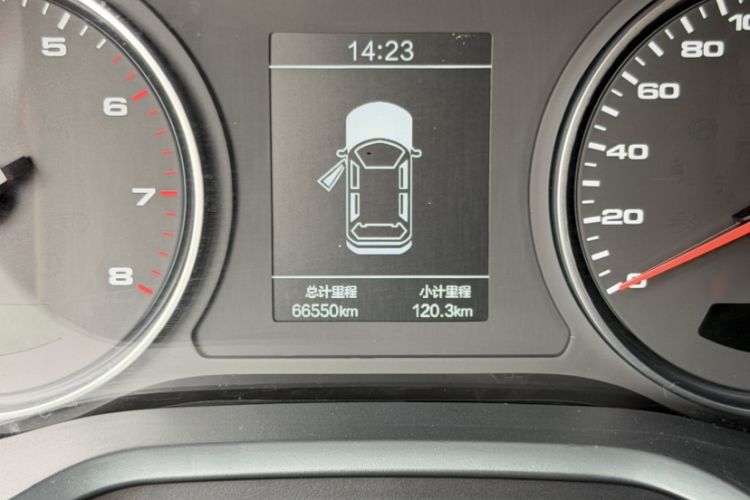 Used SOL A5 2021 1.5T CVT Luxury Smart Model Odometer Close Up
