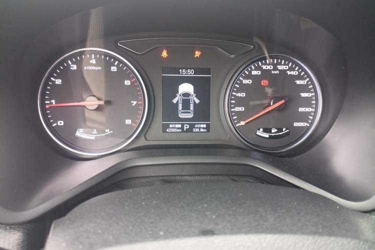 Used SOL A5 2021 1.5T CVT Luxury Smart Model Odometer Close Up
