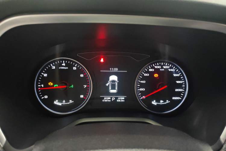 Used SOL A5 2021 1.5T CVT Luxury Smart Model Odometer Close Up