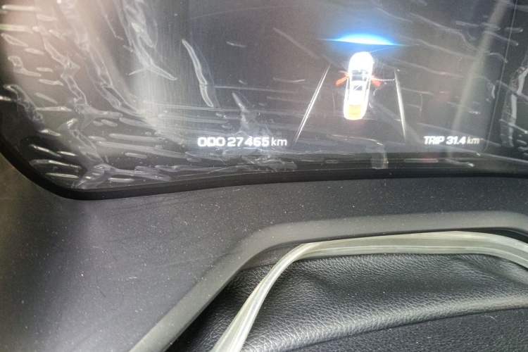 Used SOL A5 2021 1.5T CVT Prestige Smart Connectivity Model Odometer Close Up