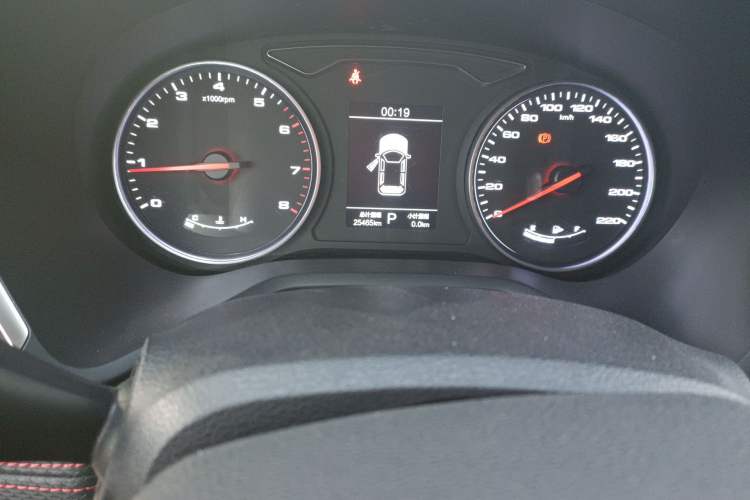 Used SOL A5 2021 1.5T CVT Luxury Smart Model Odometer Close Up