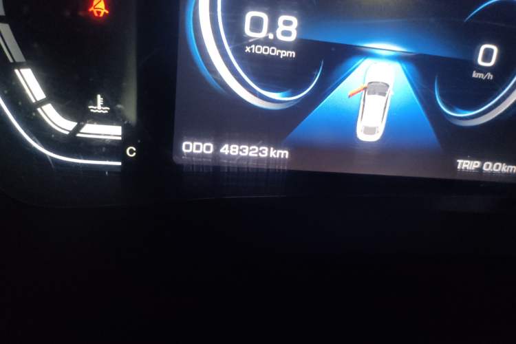 Used SOL A5 2023 1.5T CVT Prestige & Shine Edition Odometer Close Up