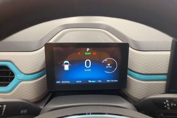 Used SOL E10X 2021 Jimei Edition 302km Luxury Model Instrument Cluster
