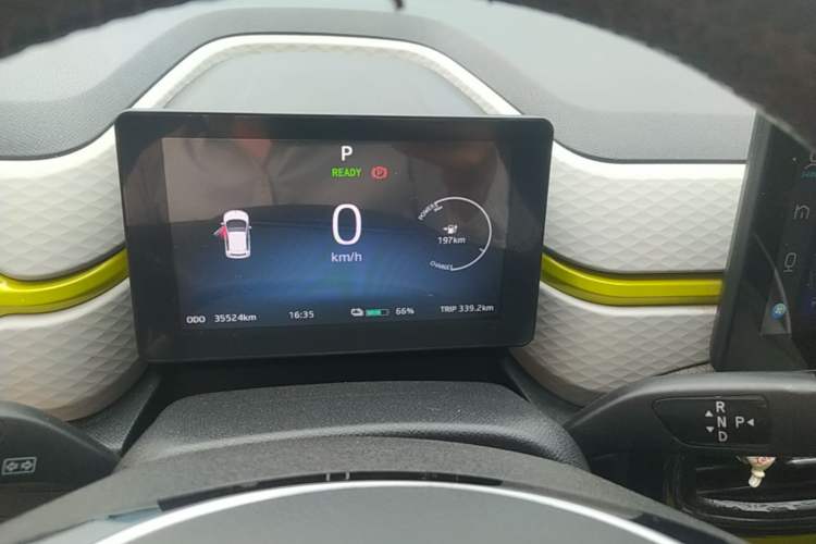Used SOL E10X 2021 Jimei Edition 302km Luxury Model Instrument Cluster