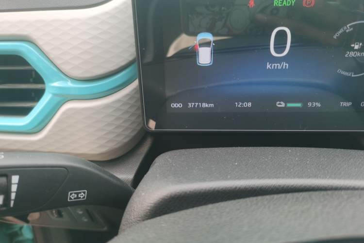 Used SOL E10X 2021 Jimei Edition 302km Fashionable Model Odometer Close Up
