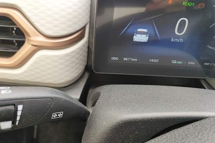 Used SOL E10X 2021 302 km Range Fashion Edition 31.4 kWh Odometer Close Up