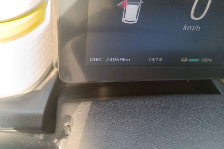 Used SOL E10X 2021 302 km Range Fashion Edition 30.2 kWh Odometer Close Up