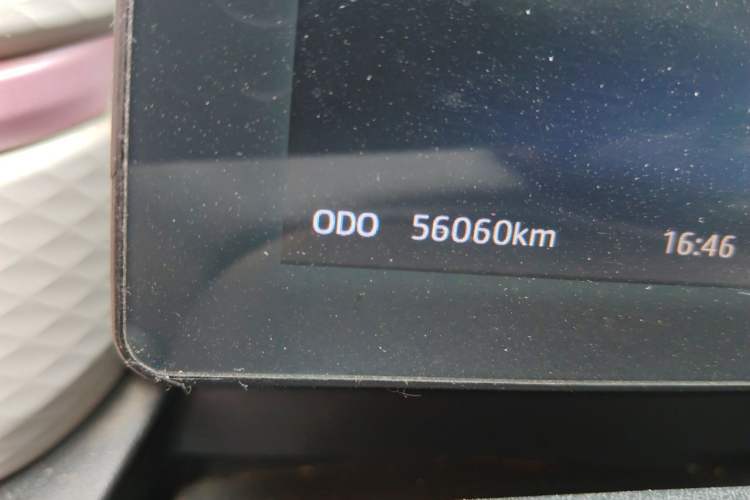 Used SOL E10X 2021 Jimei Edition 302km Luxury Model Odometer Close Up