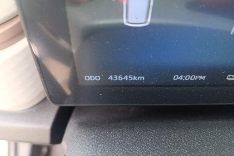 Used SOL E10X 2021 Jimei Edition 302km Fashionable Model Odometer Close Up