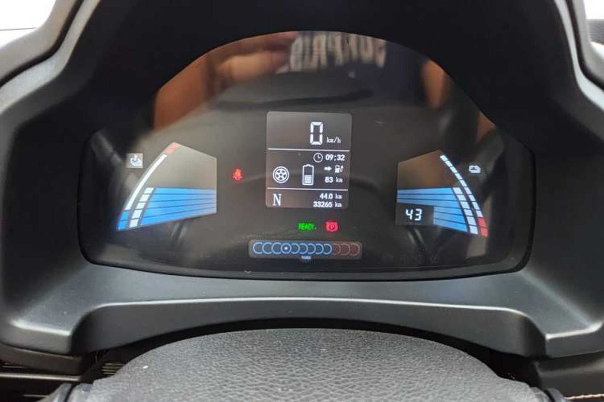 Used SOL E10X 2021 200km Classic Type Odometer Close Up