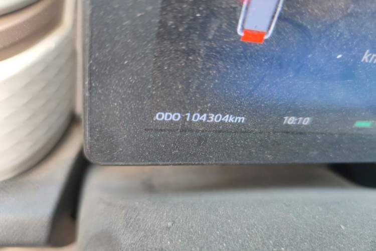 Used SOL E10X 2021 302km Range Superior Version 30.2 kWh Odometer Close Up