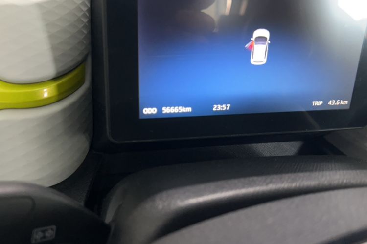 Used SOL E10X 2021 302 km Range Fashion Edition 30.2 kWh Odometer Close Up