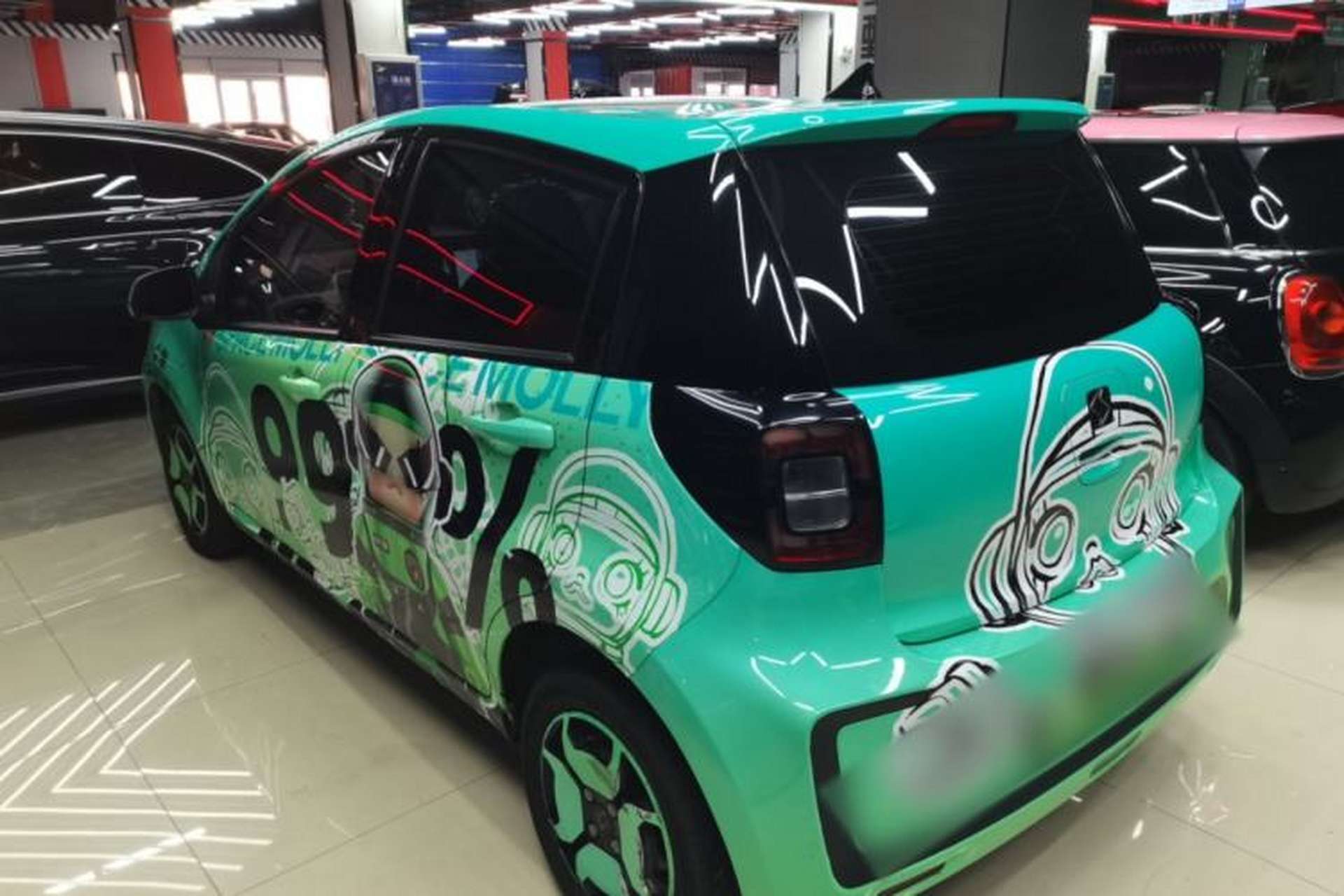 Used SOL E10X 2023 Anniversary Edition 301km Four-Leaf Clover 36kW Rear Left 45 Deg