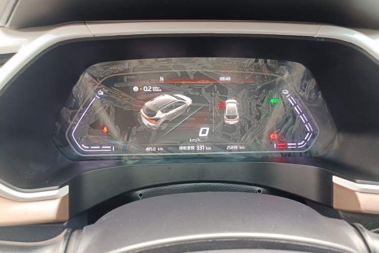 Used SOL E20X 2020 Extraordinary Edition Odometer Close Up