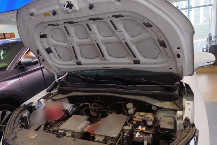 Used SOL E40X 2021 Silver Armor Edition Engine Bay