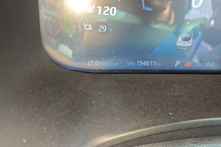 Used SOL E40X 2021 Golden Armor Edition Odometer Close Up