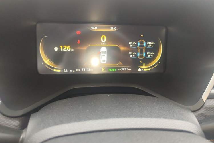 Used SOL E50A 2021 Enjoy Travel Edition Odometer Close Up