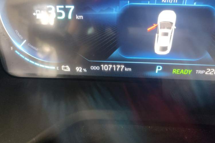 Used SOL E50A 2021 Enjoy Travel Edition Odometer Close Up