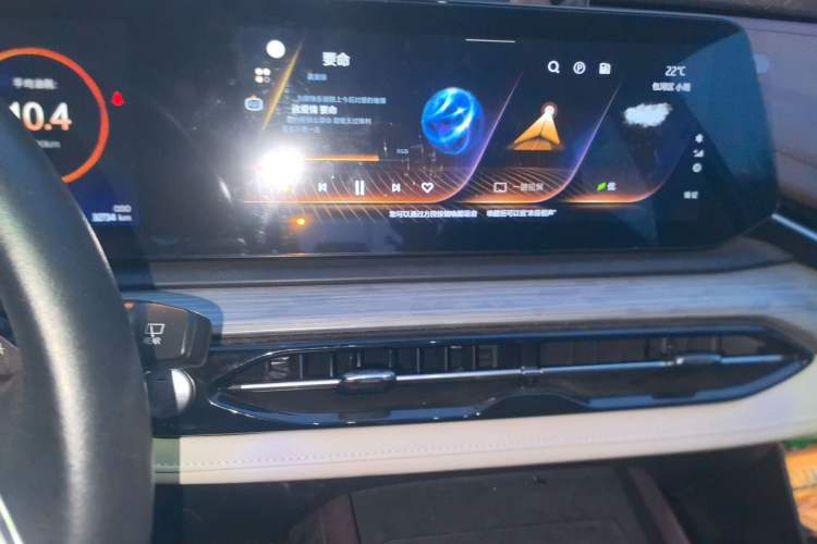 Used SOL QX 2021 300T DCT Deluxe Smart Connectivity Version Audio And AC Panel