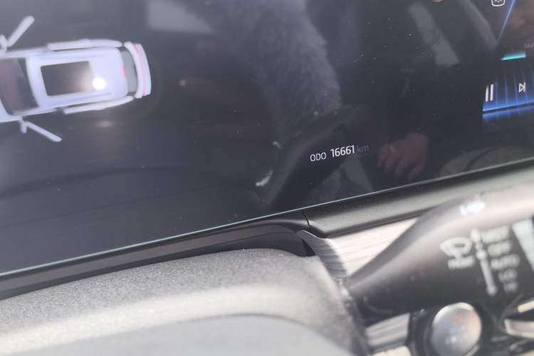 Used SOL QX 2021 300T DCT Prestige Smart Connectivity Version Odometer Close Up