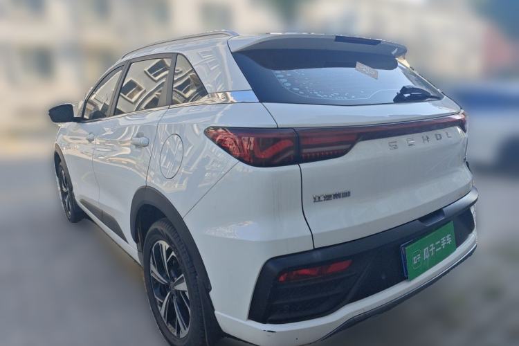 Used SOL QX 2021 300T DCT Luxury Smart Connectivity Version Rear Left 45 Deg