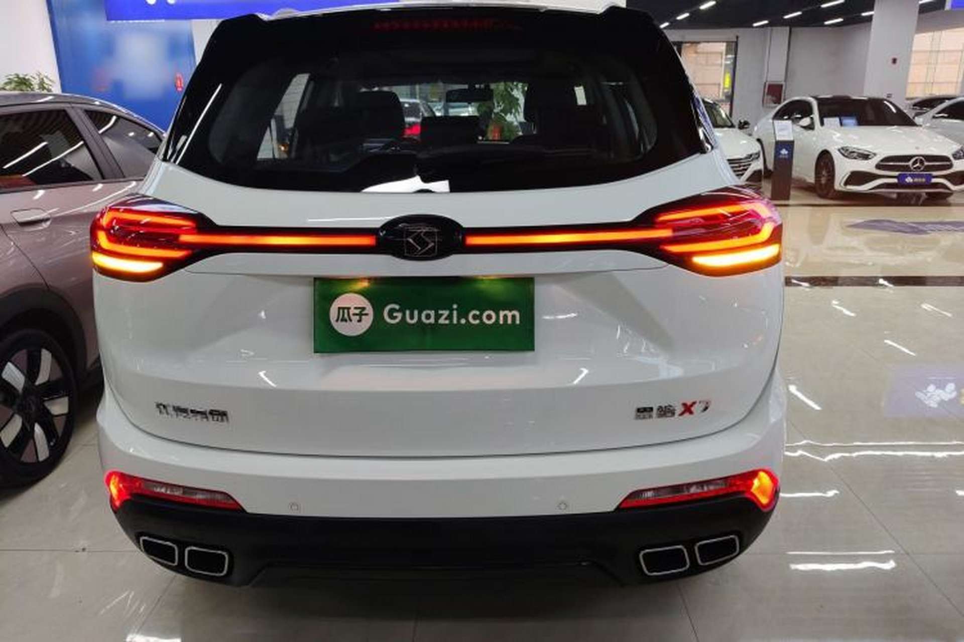Used SOL X7 2021 1.5T Prestige Model Rear