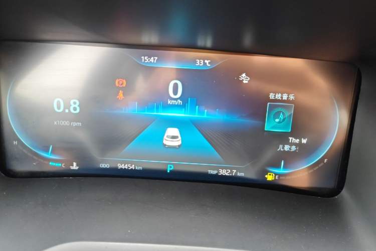 Used SOL X8 2021 300T DCT Prestige Smart Connect Edition 7 Seats Instrument Cluster